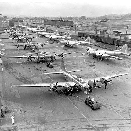Historical photo of Boeing Plant 2